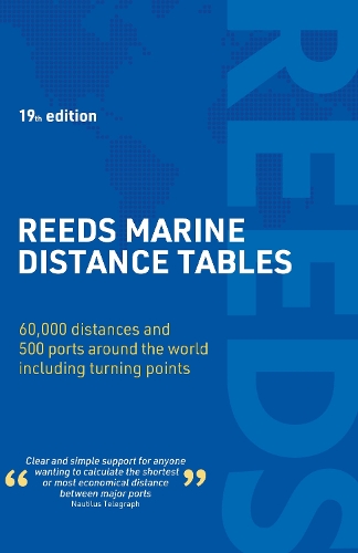 Бумажная книга «Reeds Marine Distance Tables 19th edition», автор Кендалл Картер - фото №1