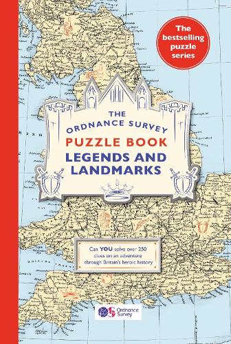 Бумажная книга «The Ordnance Survey Puzzle Book Legends and Landmarks: Pit your wits against Britain's greatest map makers from your own home!», автор Орднанс Сёрвей - фото №1