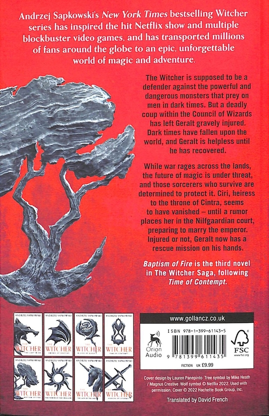 Бумажная книга «The Witcher (комплект із 8 книг)», автор Анджей Сапковский - фото №1