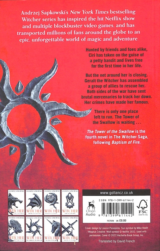 Бумажная книга «The Witcher (комплект із 8 книг)», автор Анджей Сапковский - фото №1
