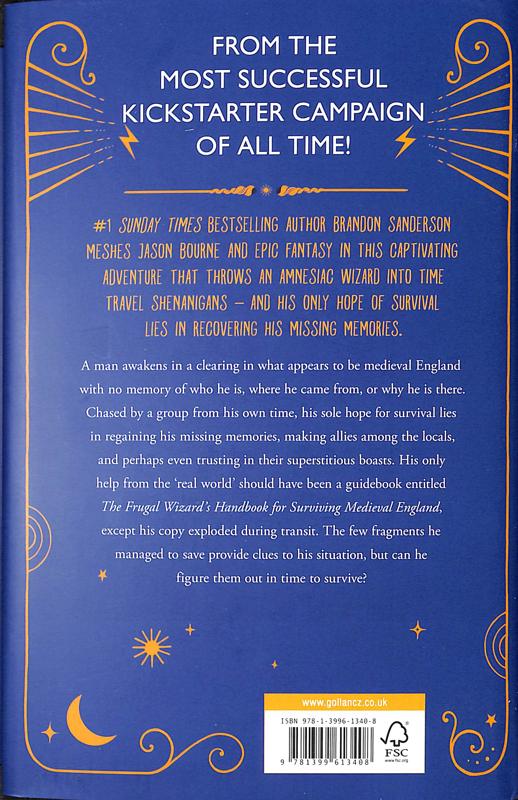 Паперова книга «The Frugal Wizard’s Handbook for Surviving Medieval England», автор Брендон Сандерсон - фото №1