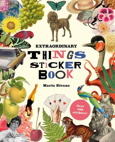 Бумажная книга «Extraordinary Things Sticker Book», автор Мария Риванс - фото №1