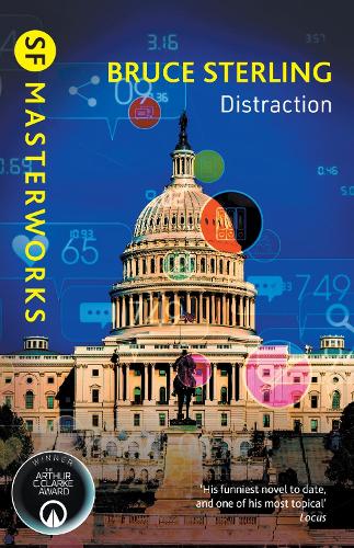 Паперова книга «Distraction», автор Брюс Стерлінг - фото №1