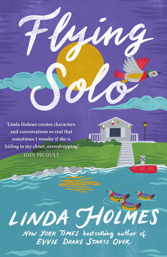 Паперова книга «Flying Solo», автор Лінда Голмс - фото №1
