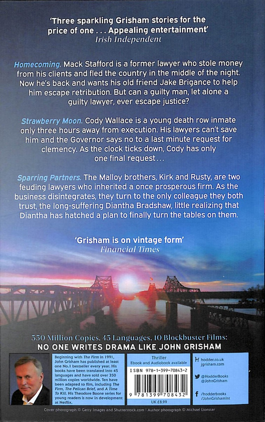 Бумажная книга «Sparring Partners», автор Джон Гришэм - фото №1