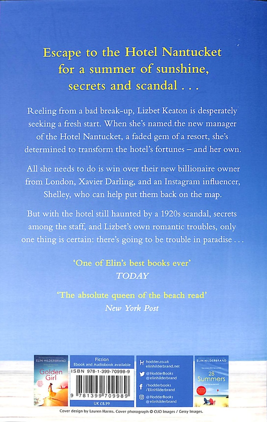 Бумажная книга «The Hotel Nantucket», автор Элин Хильдербранд - фото №1