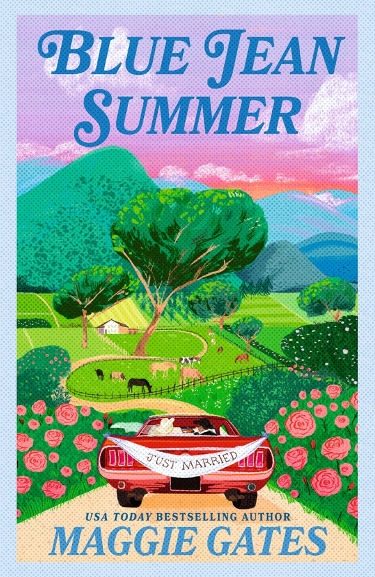 Паперова книга «Blue Jean Summer: An unforgettable opposites attract, marriage of convenience cowboy romance», автор Меґґі Ґейтс - фото №1