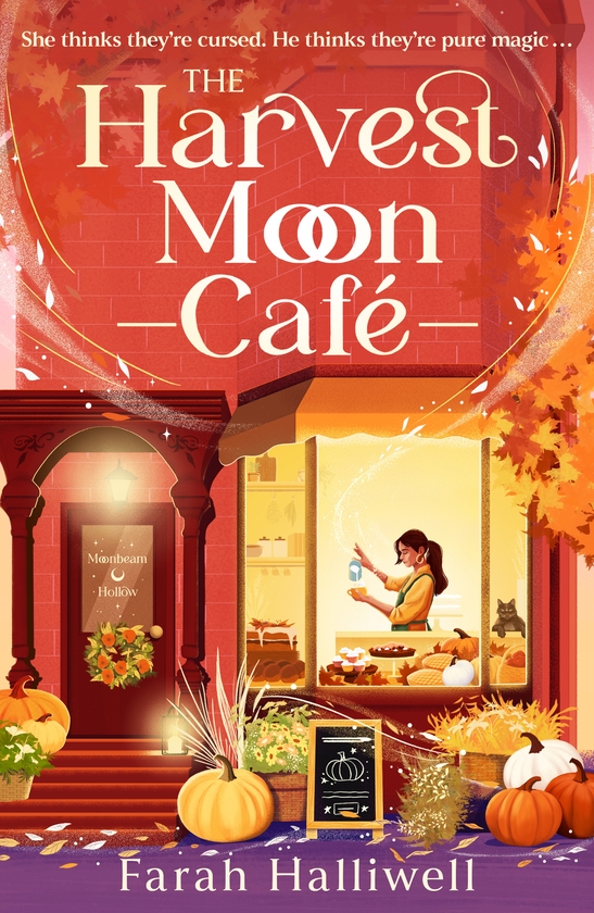 Паперова книга «The Harvest Moon Café: An absolutely addictive, spellbinding, cosy and spicy second-chance romance», автор Фара Галлівелл - фото №1