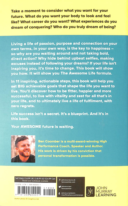 Паперова книга «How To Live An Awesome Life», автор Бен Кумбер - фото №1