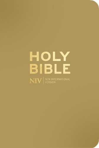 Бумажная книга «NIV Pocket Latte Bible with Gold Zip», автор New International Version - фото №1