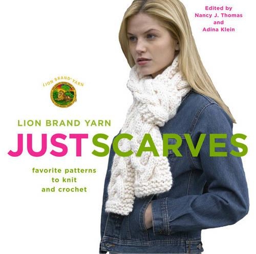 Бумажная книга «Lion Brand Yarn: Just Scarves», автор Н. Дж. Томас - фото №1