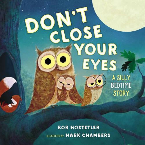 Паперова книга «Don't Close Your Eyes: A Silly Bedtime Story», автор Боб Хостетлер - фото №1