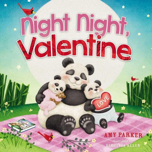 Бумажная книга «Night Night, Valentine: A Valentine's Day Bedtime Book For Kids», автор Эми Паркер - фото №1