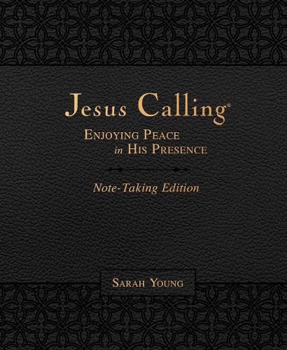 [object Object] «Jesus Calling Note-Taking Edition, Leathersoft, Black, with Full Scriptures: Enjoying Peace in His Presence», автор Сара Янг - фото №1