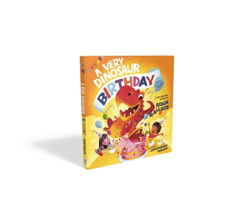 Бумажная книга «A Very Dinosaur Birthday», автор Адам Уоллес - фото №1