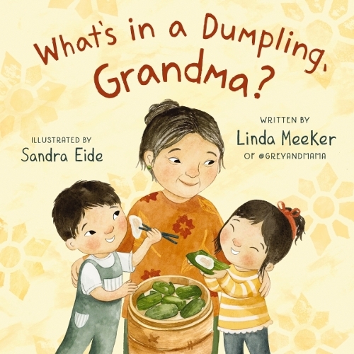 Паперова книга «What's in a Dumpling, Grandma?», автор Лінда Мікер - фото №1