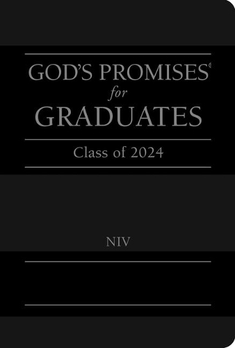 Бумажная книга «God's Promises for Graduates: Class of 2024 - Black NIV: New International Version», автор Джек Кантримен - фото №1