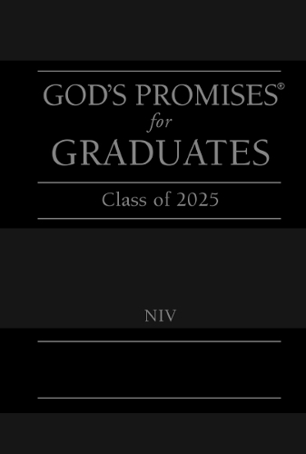 Бумажная книга «God's Promises for Graduates: Class of 2025 - Black NIV: New International Version», автор Джек Кантримен - фото №1
