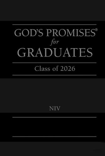 Бумажная книга «God's Promises for Graduates: Class of 2026 - Black NIV: New International Version (The Perfect Christian Graduation Gift to Celebrate Your Grad)», автор Джек Кантримен - фото №1