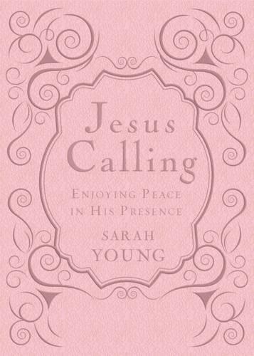 [object Object] «Jesus Calling, Pink Leathersoft, with Scripture References: Enjoying Peace in His Presence (a 365-Day Devotional)», автор Сара Янг - фото №1