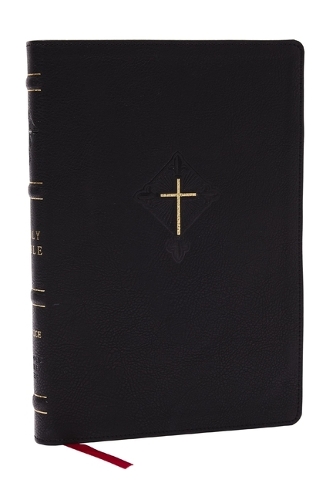 Паперова книга «RSV2CE, Thinline Large Print Catholic Bible, Black Leathersoft, Comfort Print», автор Католицьке біблійне видавництво - фото №1