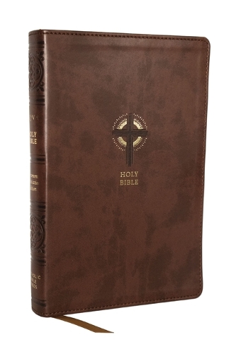 Бумажная книга «NRSVCE Sacraments of Initiation Catholic Bible, Brown Leathersoft, Comfort Print», автор Католическое библейское издательство - фото №1