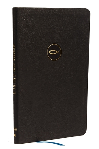 Бумажная книга «Spurgeon and the Church: Acts through Revelation with Devotions from Charles Spurgeon (NKJV, Black Leathersoft, Comfort Print)», автор Чарльз Х. Сперджен - фото №1