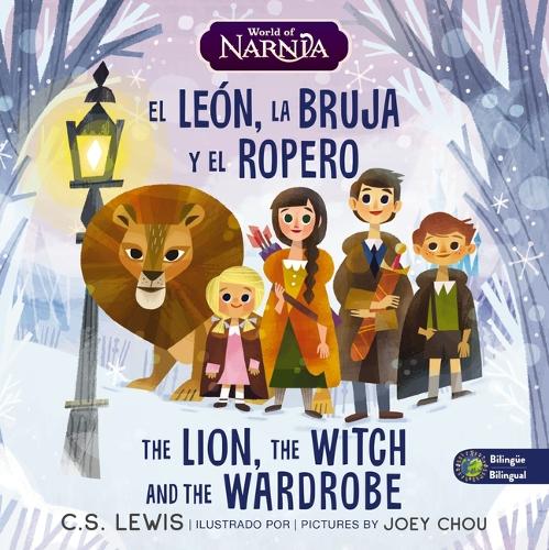 Бумажная книга «The Lion, the Witch, and the Wardrobe/ El león, la bruja y el ropero, Bilingual Board Book», автор Клайв Стейплз Льюис - фото №1