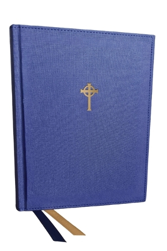 Бумажная книга «RSV2CE Catholic Bible, Journal Edition, Blue Cloth over Board, Comfort Print», автор Католическое библейское издательство - фото №1