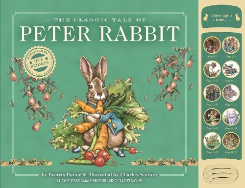 Бумажная книга «The Classic Tale of Peter Rabbit: A Press and   Play Storybook», автор Беатрикс Поттер - фото №1