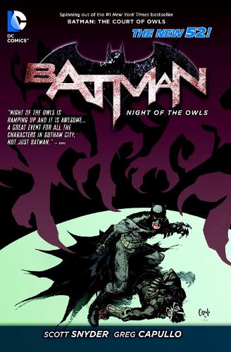 Паперова книга «Batman: Night of the Owls (The New 52)», автор Скотт Снайдер - фото №1