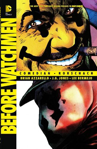 Паперова книга «Before Watchmen: Comedian/Rorschach», автор Брайан Аззарелло - фото №1