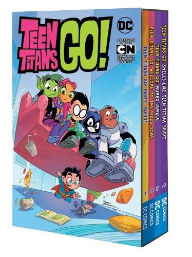 Паперова книга «Teen Titans Go! Boxset», автор Шоллі Фіш - фото №1