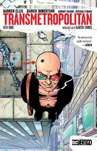 Паперова книга «Transmetropolitan Book One», авторів Дарік Робертсон, Уоррен Елліс - фото №1