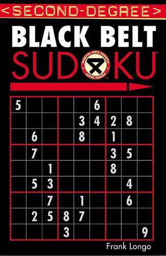 Паперова книга «Second-Degree Black Belt Sudoku®», автор Франк Лонго - фото №1