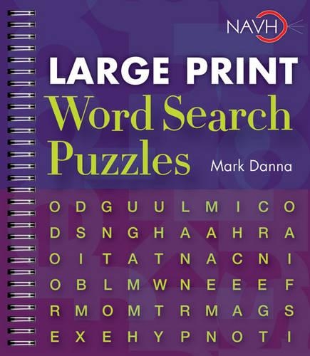 [object Object] «Large Print Word Search Puzzles», автор Марк Данна - фото №1