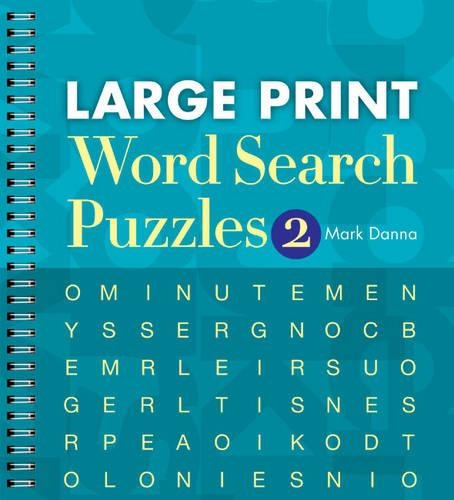 Бумажная книга «Large Print Word Search Puzzles 2», автор Марк Данна - фото №1