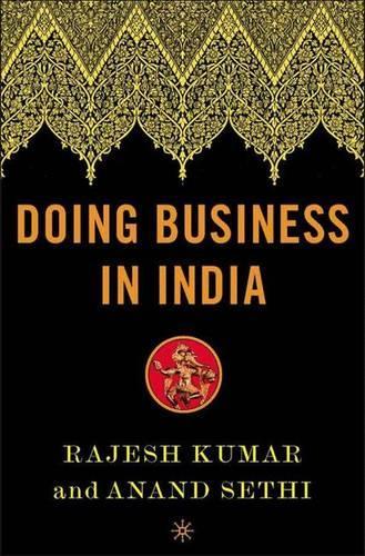 Паперова книга «Doing Business in India», авторів A. Сеті, Раджеш Кумар - фото №1