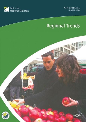 Паперова книга «Regional Trends (40th edition)», автор На На - фото №1