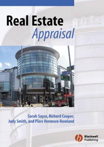 Паперова книга «Real Estate Appraisal: From Value to Worth», авторів Джуді Сміт, П'єр Венмор-Роуленд, Річард Купер, Сара Сейс - фото №1