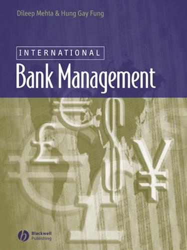 Бумажная книга «International Bank Management», авторов Дилип Мехта, Хунг-Гай Фунг - фото №1