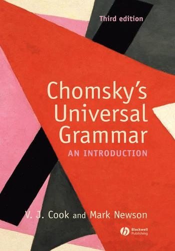 Паперова книга «Chomsky's Universal Grammar: An Introduction», авторів Марк Ньюсон, Вівіан Дж. Кук - фото №1