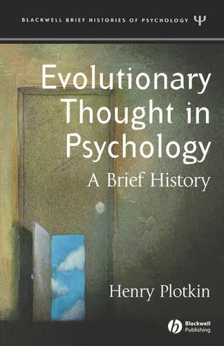 Паперова книга «Evolutionary Thought in Psychology: A Brief History», автор Генрі Плоткін - фото №1