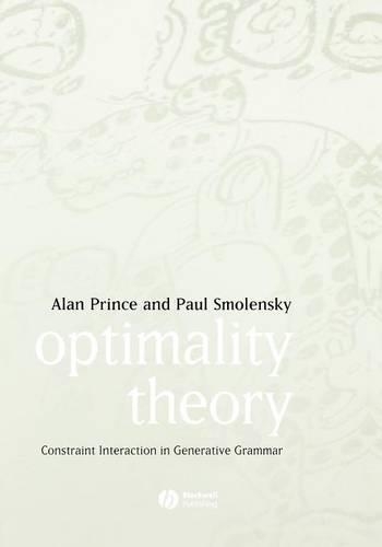 Паперова книга «Optimality Theory: Constraint Interaction in Generative Grammar», авторів Алан Прінс, Пол Смоленський - фото №1