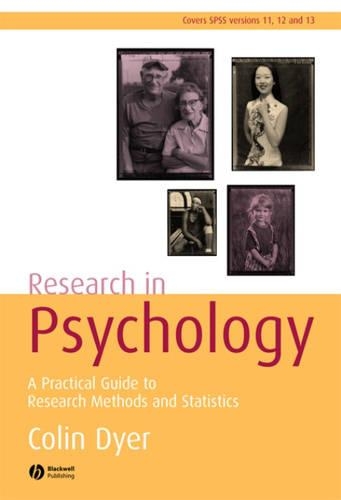Паперова книга «Research in Psychology: A Practical Guide to Methods and Statistics», автор Колін Дайер - фото №1