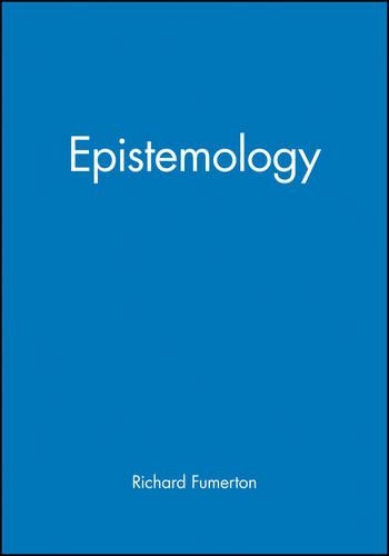 Паперова книга «Epistemology», автор Річард Фумертон - фото №1