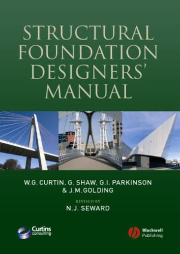 Паперова книга «Structural Foundation Designers' Manual», авторів Гарі Паркінсон, Джері Шоу, Дж. Голдінг, Норман Сьюард, В. Г. Кертін - фото №1