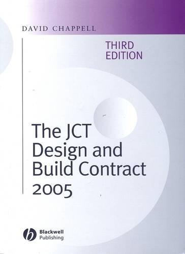 Паперова книга «The JCT Design and Build Contract 2005», автор Девід Чаппелл - фото №1