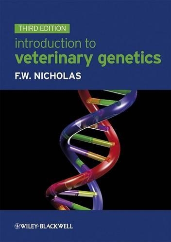Паперова книга «Introduction to Veterinary Genetics», автор Френк В. Ніколас - фото №1