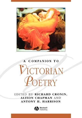 Бумажная книга «A Companion to Victorian Poetry», автор Киаран Кронин - фото №1